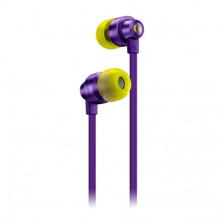 "Logitech G G333 Earphones with mic in-ear wired 3.5 mm jack purple for Oculus Quest 2 256 GB Quest 