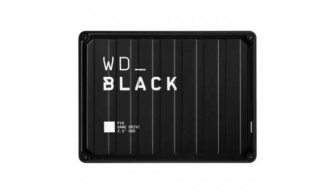 WD BLACK P10 5TB must 2,5" mängude väline kõvaketas USB 3.2 6,4cm