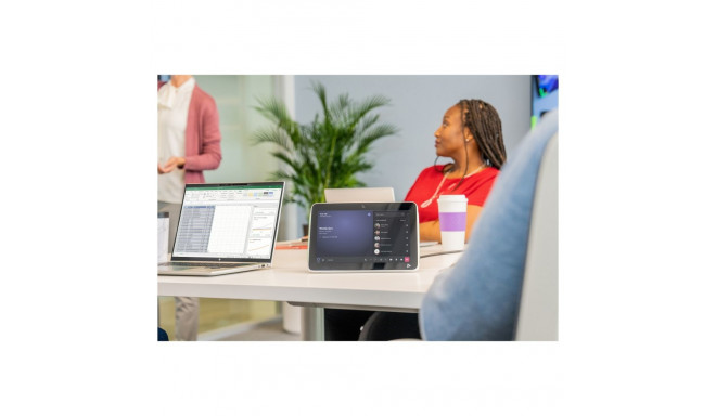 "HP Poly Glas Halterung schwarz für TC10"