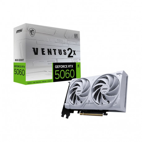 RTX 5060 8GB MSI VENTUS 2X OC GDDR7 valge