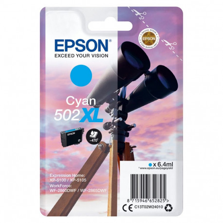 "Epson Tinte 1LB Singlepack Cyan 502XL Ink"