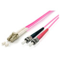 "Equip LWL Patchkabel LC->ST 2.00m Multimode Duplex OM4 vi Polybeutel"