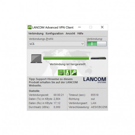 LANCOM Advanced VPN Client (Windows, 10 kasutajat) - ESD