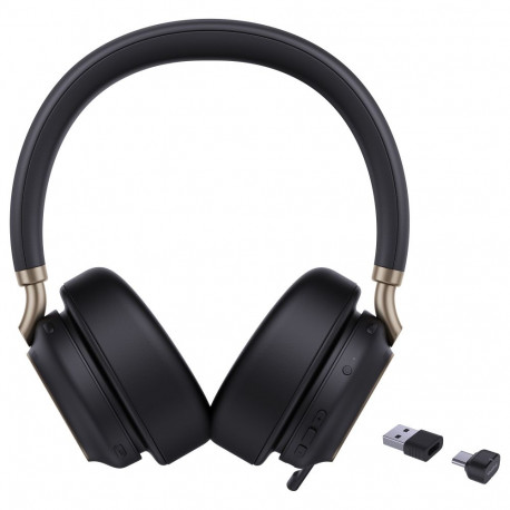 Yealink bluetooth-peakomplekt BH76 Plus UC USB-C/A, must