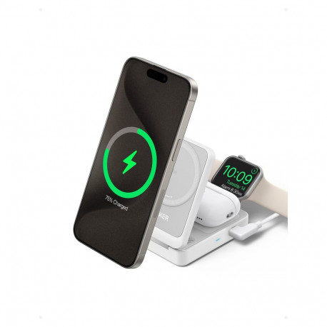 Anker MagGo 15W 3-in-1 juhtmevaba laadimisjaam