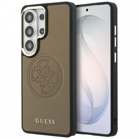 Guess - GUESS case for SAMSUNG S26 Ultra GUHMS26L5PG4SRGW (Perforated Logo MagSafe) brown
