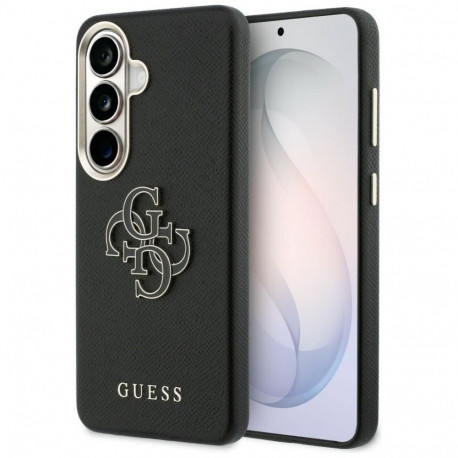 Guess - GUESS case for SAMSUNG S26 GUHCS26S5PS4RGGK (Grained Big 4G Metal Logo) black