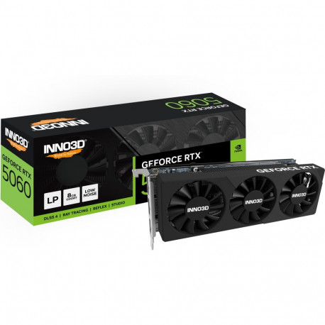 GeForce RTX 5060 madala profiiliga (DLSS 5, 2x DisplayPort, 1x HDMI 2.1)