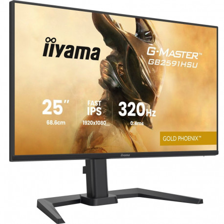 G-MASTER GB2591HSU-B1 (68.6 cm (24.5 Zoll), schwarz (matt), FullHD, Fast-IPS, HDMI, DP, USB-Hub, 320