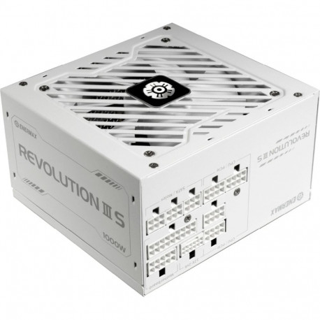 REVOLUTION III S 1000W (weiß, 1x 12-Pin High Power GPU, 4x PCIe Kabelmanagement, 1000 Watt)