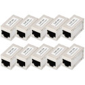 Digitus CAT 6A modular coupling, shielded - 10 pieces.