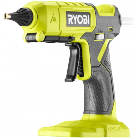 Ryobi ONE+ hot glue gun Mini RGLM18-0 with battery station, 18 volts (green/black, without battery a