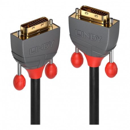 DVI-D Dual-Link Kabel, Anthra Line (schwarz/grau, 7,5 Meter)