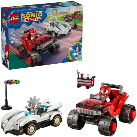 LEGO 77118 Sonic the Hedgehog Silver's Car vs. Knuckles' Monster Truck