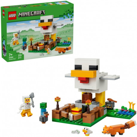 21585 Minecraft Hühnerfarm