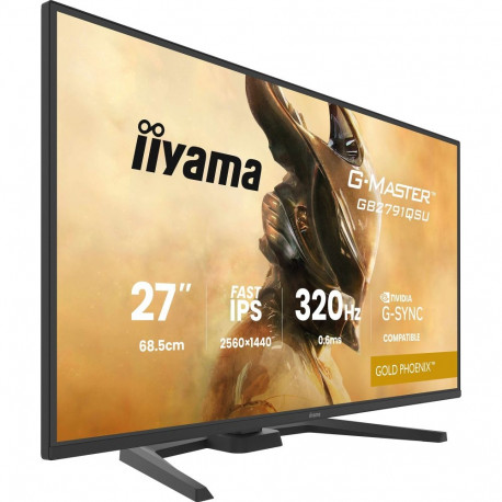 G-MASTER GB2791QSU-B1 (68.5 cm (27 Zoll), schwarz (matt), QHD, Fast-IPS, HDMI, DP, USB-Hub, 320Hz Pa
