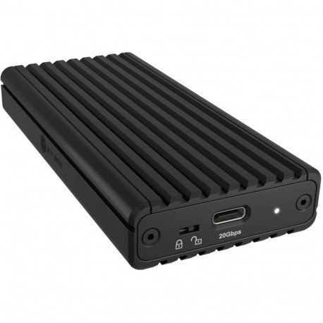 IB-1917M-C32a M.2 NVMe SSD Gehäuse  (schwarz, USB 3.2 Gen 2x2 Typ-C)