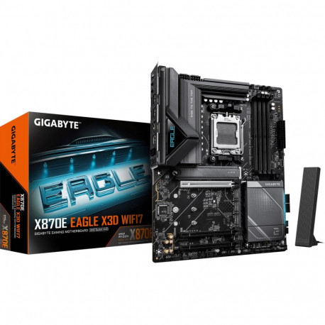X870E EAGLE X3D WIFI7 (schwarz)
