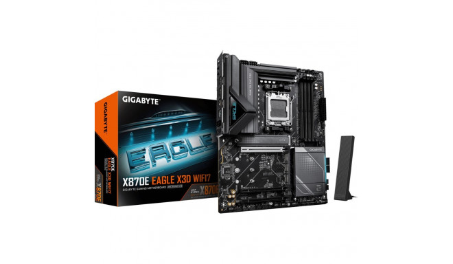 X870E EAGLE X3D WIFI7 (schwarz)