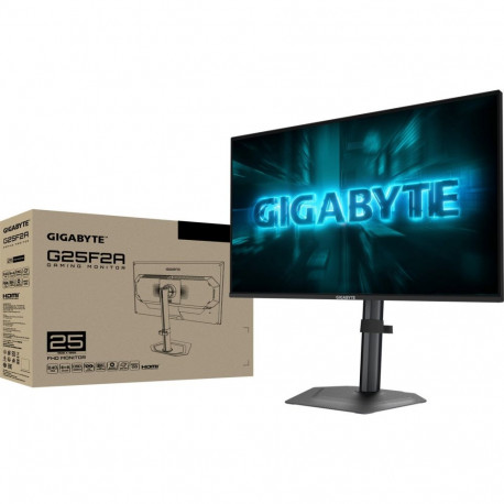 GigaByte G25F2A (62.2 cm (24.5 inches), black (matt), FullHD, SS-IPS, HDMI, DP, speakers, 240Hz pane