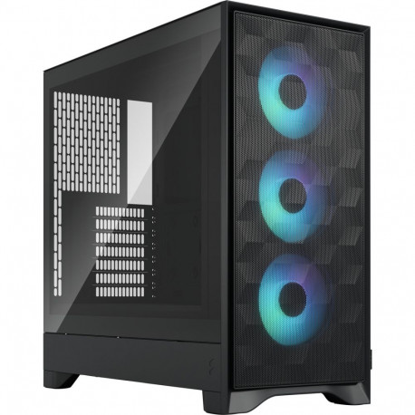 Fractal Design Pop 2 Air Black TG RGB (black, tempered glass)
