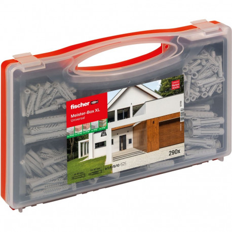 Meister-Box XL Universal  (hellgrau, 290-teilig)