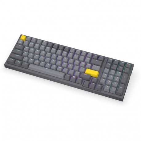 Celeris 1800 (grau, US-Layout, ENDORFY Yellow by Gateron)