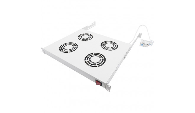 Digitus fan unit for variable 483 mm (19") installation (gray)