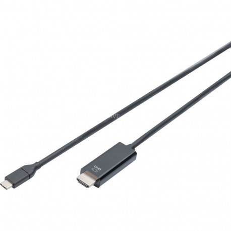 adapterkaabel USB-C > HDMI A 4K @ 60HZ 2Meter, must