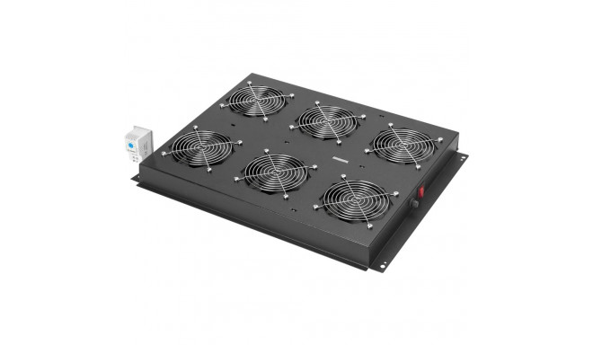 Unique katuseventilaatorüksus serverikappidele, must