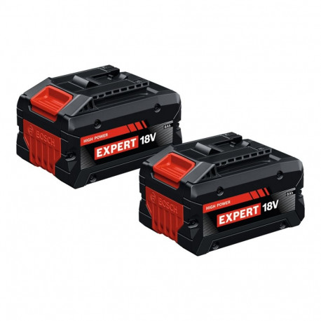 Bosch Powertools Expert battery EXBA18V-80, 2 pieces (black, AMPShare Alliance)