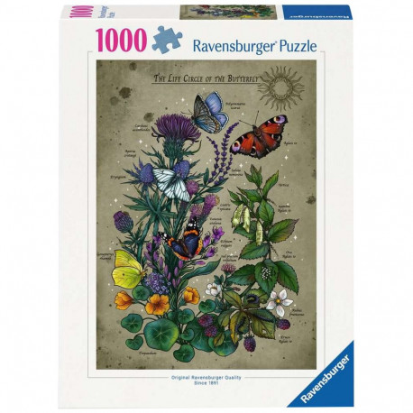 Puzzle - Lebenskreis Schmetterling (1000 Teile)