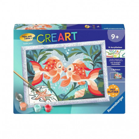Ravensburger CreArt - Fish in love, painting