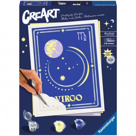 Ravensburger CreArt - Virgo zodiac sign, painting
