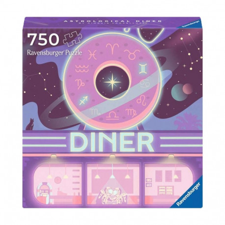 Ravensburger Puzzle Art & Soul - Astrological Diner 750 pieces