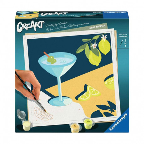 Ravensburger CreArt - Mocktail Lemon, painting