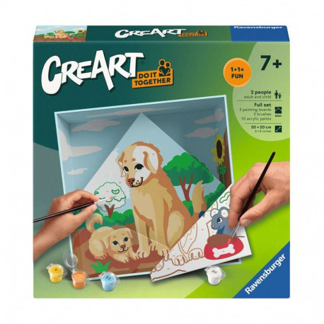 CreArt loovkomplekt teeme koos koerad