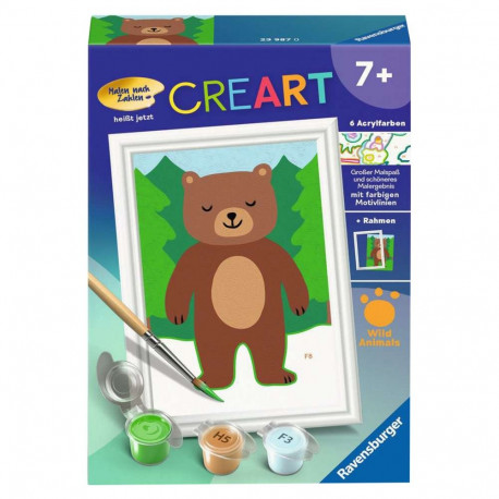 Ravensburger CreArt - Little Bear, painting