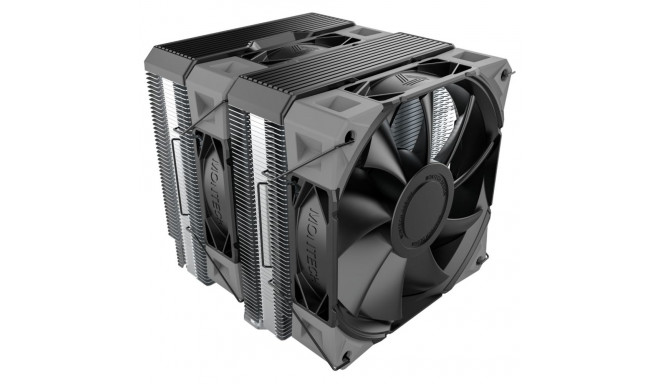 Montech NX600, CPU cooler black, 120 mm