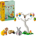 LEGO 40808 Easter Bunny and Easter Egg Hunt, construction toy