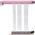 HYTE PCIe 5.0 Hyper Riser, extension cable pink/white, 20cm