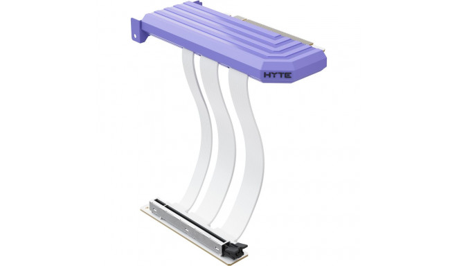 PCIe 5.0 Hyper Riser 20cm, lilla/valge
