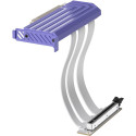 HYTE PCIe 5.0 Hyper Riser, extension cable purple/white, 20cm