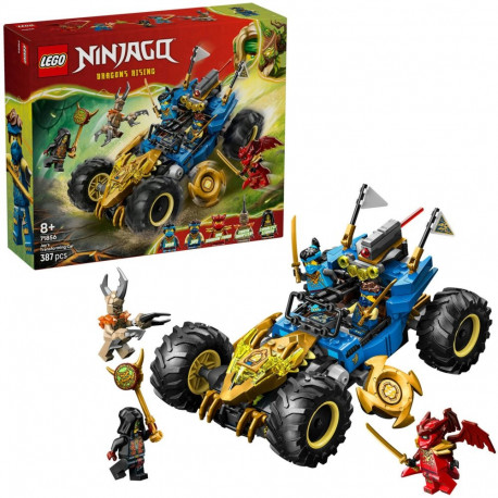 LEGO 71856 Ninjago Jay's Transforming Car, Construction Toy