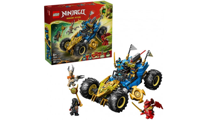 Ninjago muunduv võidusõiduauto 71856 Jay