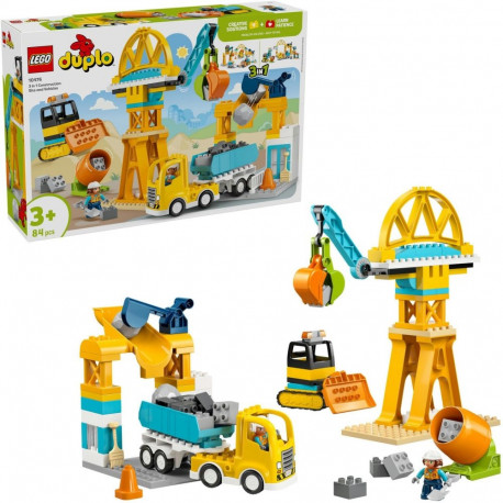 10476 DUPLO Town Baustelle mit Baufahrzeugen - 3-in-1-Set