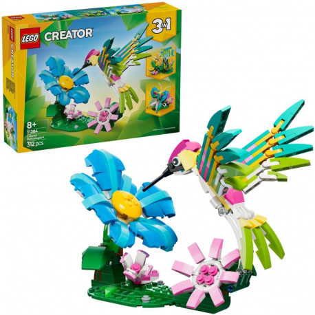 31384 Creator 3-in-1 metsikud loomad: kirju kolibri