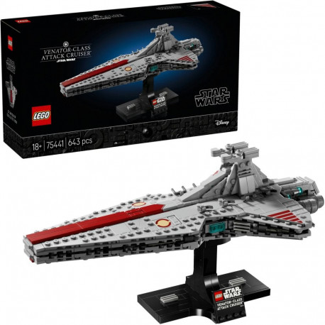 LEGO 75441 Star Wars Venator-Class Attack Cruiser, Construction Toy