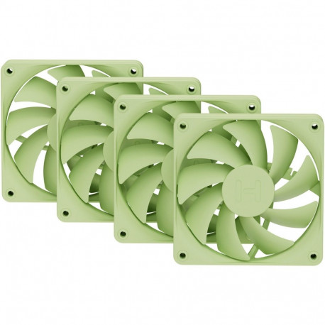 HYTE FA12, case fan light green, 4-pack, 120 mm