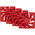 HYTE FA12, case fan red, 4-pack, 120 mm